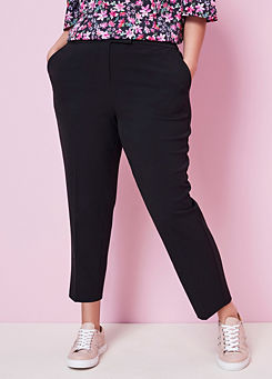 Kaleidoscope Tapered Crop Trousers