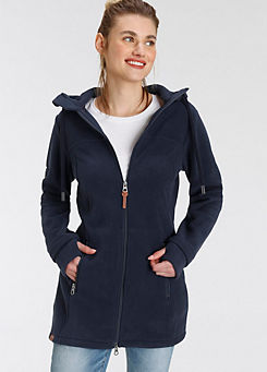 KangaROOS Sporty Hooded Fleece Jacket