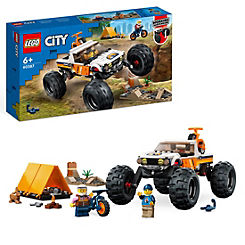 LEGO® City 4x4 Off-Roader Adventures Monster Truck Toy