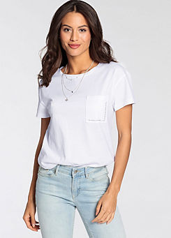 Laura Scott Chest Pocket Short Sleeve T-Shirt