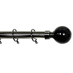 Lister Cartwright Lister Cartwright Painted Ball Metal Extendable Curtain Pole