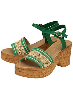 Lotus Green Chelsia Sandals