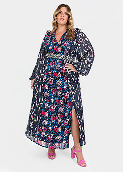 Lovedrobe Luxe Mix Print Maxi Dress