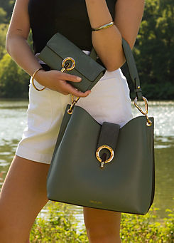 Luella Grey Lottie Sea Green Hobo Bag