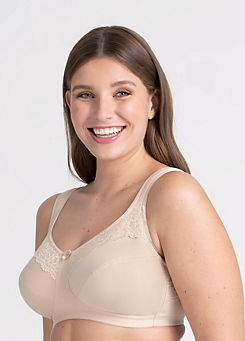 Miss Mary of Sweden Cotton Now Minimizer Non-Wired Bra