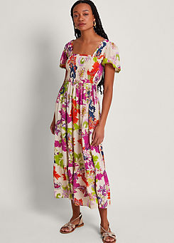 Monsoon Arissa Print Dress
