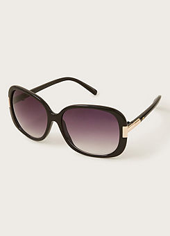 Monsoon Metal Detail Square Sunglasses