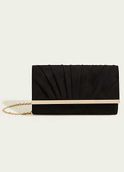 Monsoon Pleated Occasion Clutch Bag