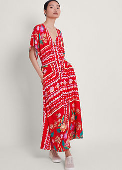 Monsoon Sandie Print Dress