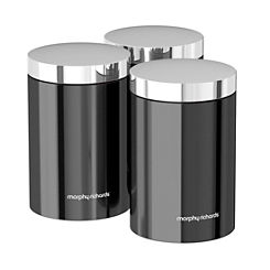 Morphy Richards Accents Set of 3 Kitchen Storage Canisters