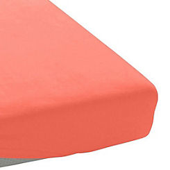 My Home 100% Cotton Extra Deep Fitted Sheet - European Sizing