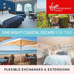 One Night Coastal Escape for Two by Virgin Experience Days
