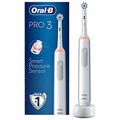 Oral B Pro 3 3000 Toothbrush White