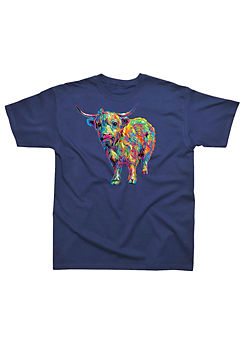 PD Moreno Men’s Highland Cow T-Shirt