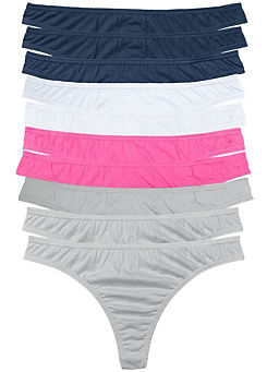 Pack of 10 Cotton Thongs