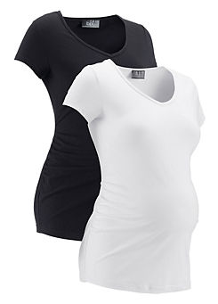 Pack of 2 Essential Maternity T-Shirts