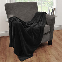 Pack of 2 Soft Fleece Throws