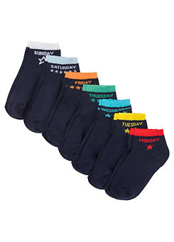 Pack of 7 Pairs of Socks