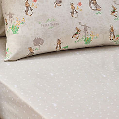 Peter Rabbit Classic 100% Cotton Fitted Sheet