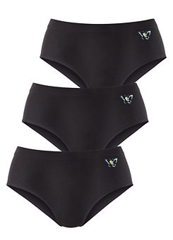 Petite Fleur Pack of 3 Tummy Tone Forming Briefs