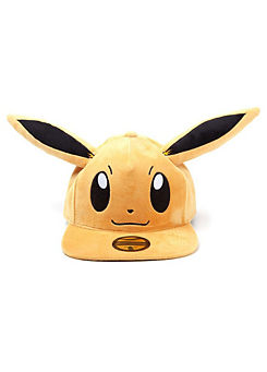 Pokemon Eevee Plush with Ears Snapback Baseball Cap