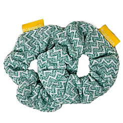 Popmask Green Microfiber Hair Scrunchies