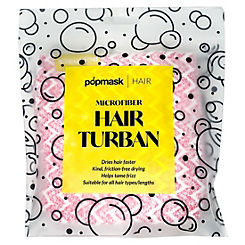 Popmask Pink Microfiber Hair Turban