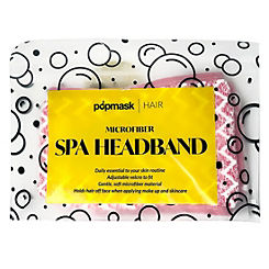 Popmask Pink Microfiber Spa Headband
