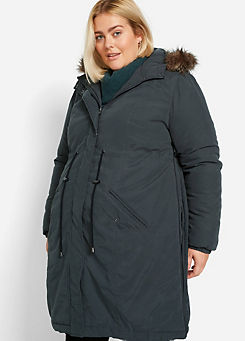 Quilted Maternity Coat
