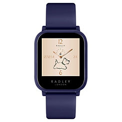 Radley London Ladies Series 10 Sapphire Blue Silicone Strap Smart Watch