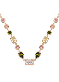 Radley London Ladies Tulip Street 18ct Rose Gold Plated Multi Shaped Czech Stone Necklace