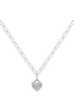 Radley London Silver Plated Heart Padlock Charm Necklace