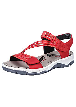 Rieker Velcro Strap Sandals