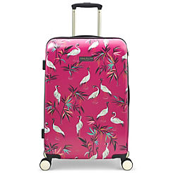 Sara Miller Medium Trolley Case - Pink Heron