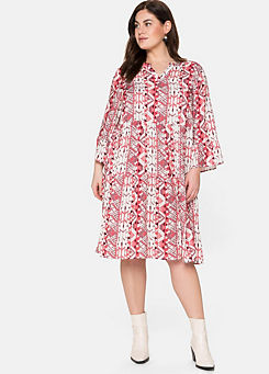 Sheego A-Line Print Dress