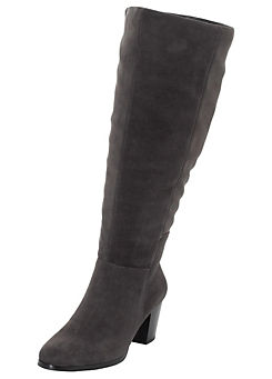 Sheego Faux Suede Boots
