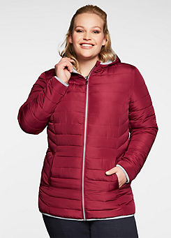 Sheego Hooded Quilted Jacket
