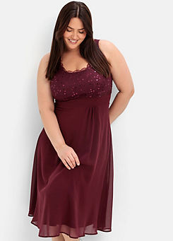 Sheego Lace Evening Dress