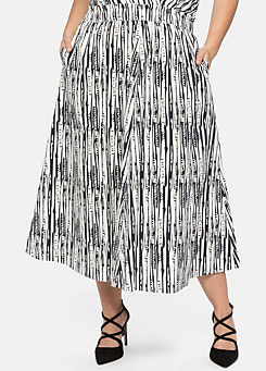 Sheego Striped Skirt