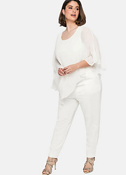 Sheego White Jumpsuit