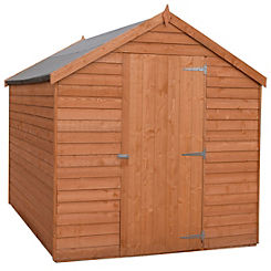 Shire Value Overlap 7 x 5 Shed - Installed