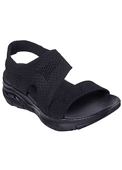 Skechers Black Arch Fit Brightest Day Sandals