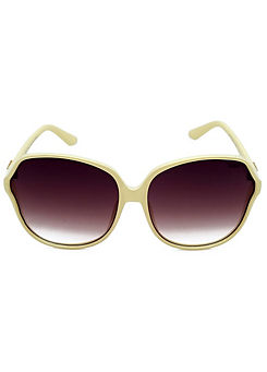 Storm London ’Prosymnus’ Oversized Sunglasses - Cream