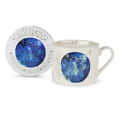 Summer Thornton ’Sagittarius Star Sign’ Mug & Coaster Gift Set