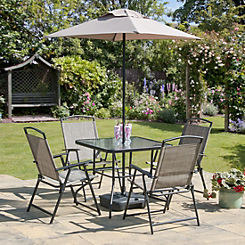 Suntime Oasis 7 Piece Garden Furniture Collection