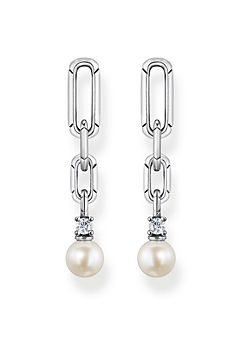 THOMAS SABO Links with Pearls Earrings
