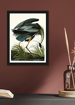 The Art Group John James Audubon Great Blue Heron Framed Print