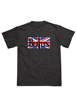 The Beatles Mens Union Jack T-Shirt