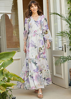 Together Floral Print Maxi Dress