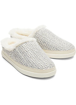 Toms Womens Sage White Slippers
